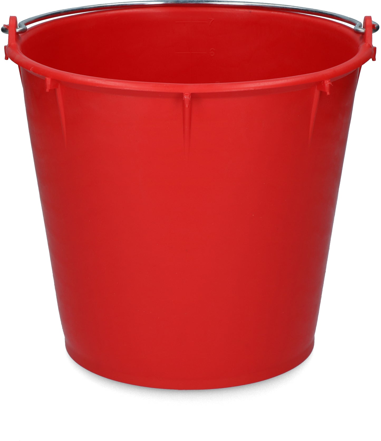 Balde de 7 litros com alça vermelho