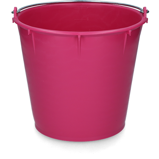 Emmer 7 l com beugel Roze