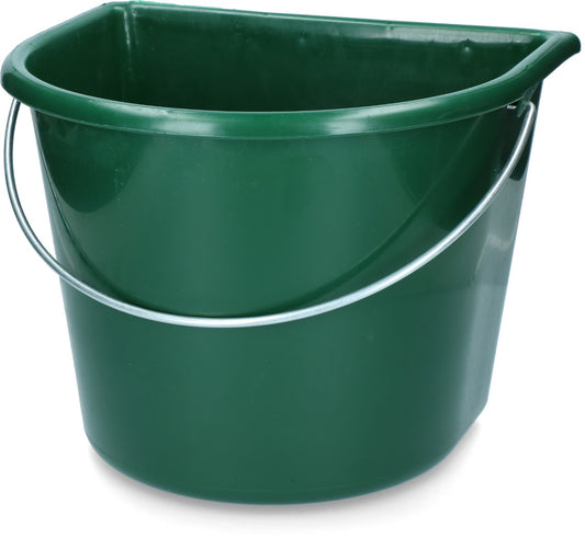 Balde com lateral plana 15 litros verde