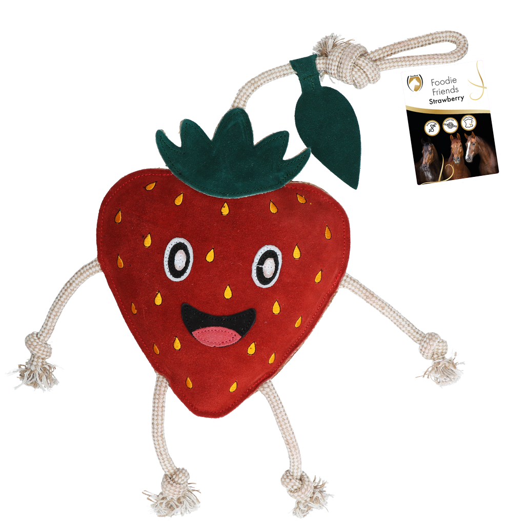 Excelente para amigos amantes de comida de cavalo morango