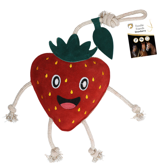 Excelente para amigos amantes de comida de cavalo morango