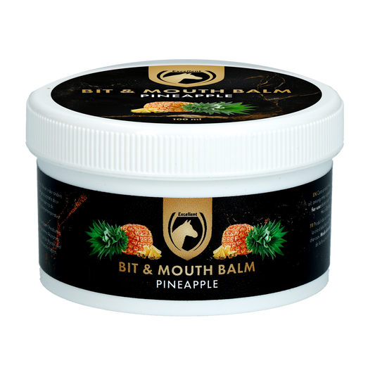 Excelente bálsamo bucal para freio de cavalo com sabor de abacaxi
