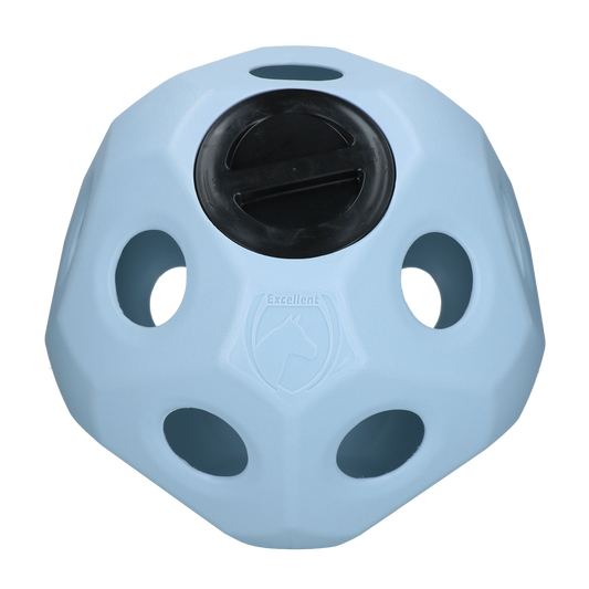 Bola de brinquedo para ração de cavalo excelente azul