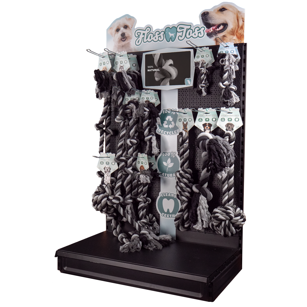 Pacote promocional Floss Toss Dental Ropes