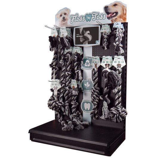 Pacote promocional Floss Toss Dental Ropes