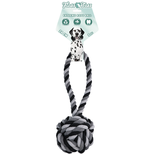 Corda dental Floss Toss Extreme com bola