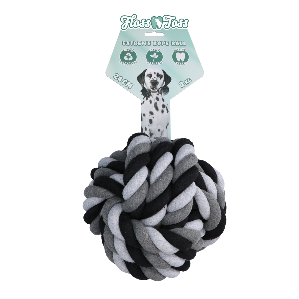 Bola de corda dental Floss Toss Extreme