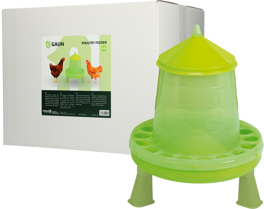 Torre de alimentação para aves Gaun com pés limão