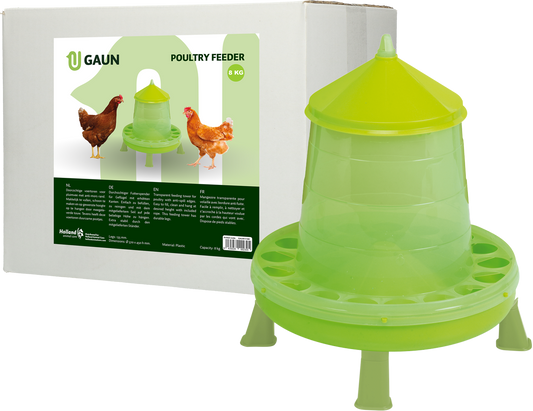 Torre de alimentação para aves Gaun com pés limão