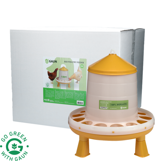 Torre de alimentação para aves Gaun com pés limão orgânico