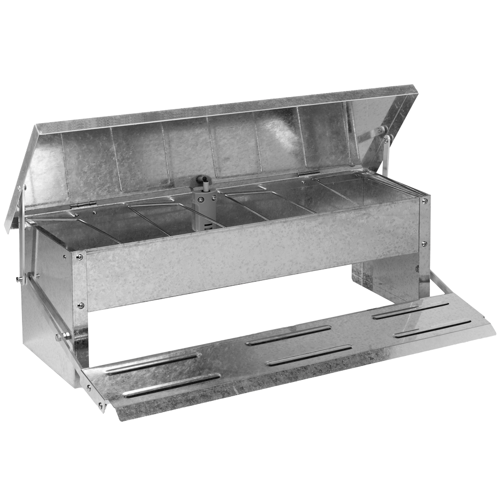 Alimentador de aves Gaun com sistema de degraus