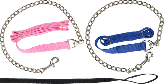 Geleidelijn com ketting preto 250cm