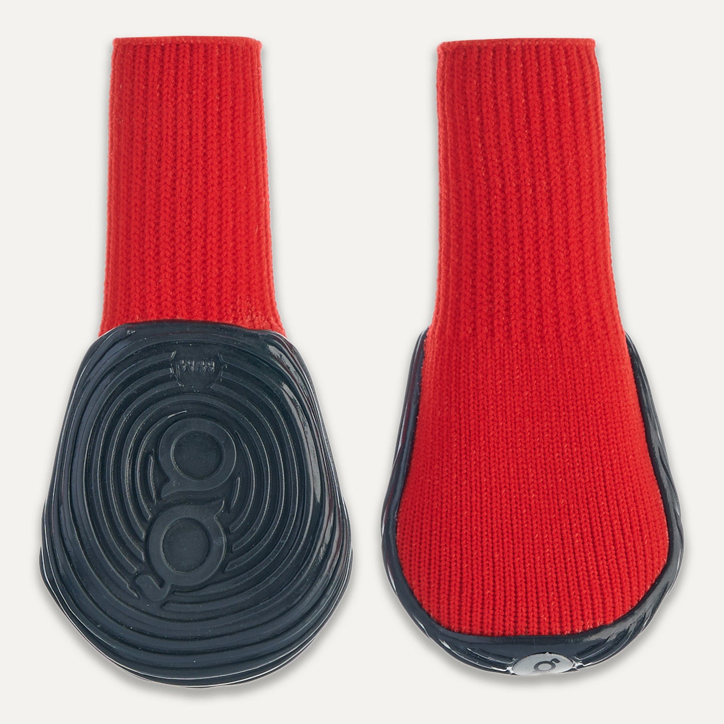 Botas Goo eez Ultra para Cães Pacote com 2 Unidades Vermelhas e Pretas