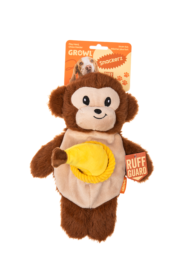 Growl Snackerz Milo o Macaco