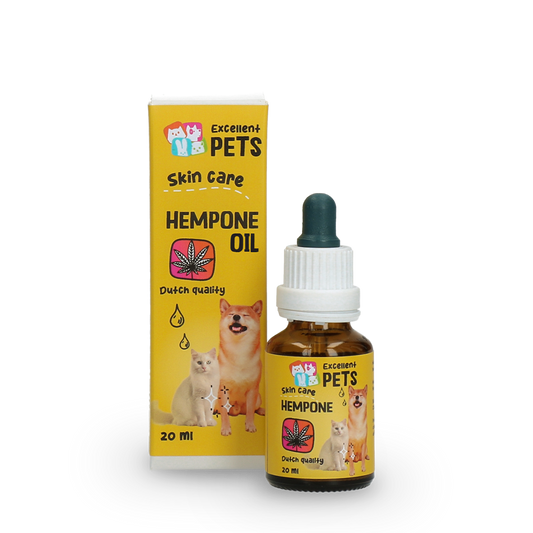 Excelente óleo HempOne para animais de estimação