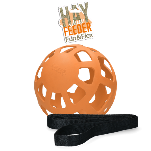 Alimentador lento de feno Fun Flex laranja