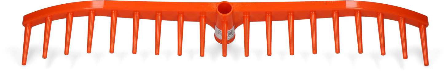 Ancinho para feno grama de 60 cm com 19 dentes
