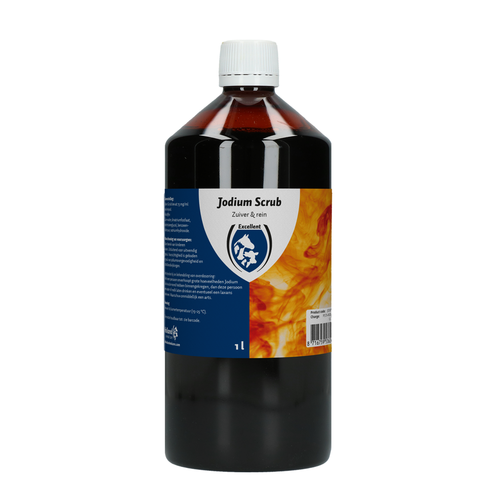 Excelente esfoliante de iodo