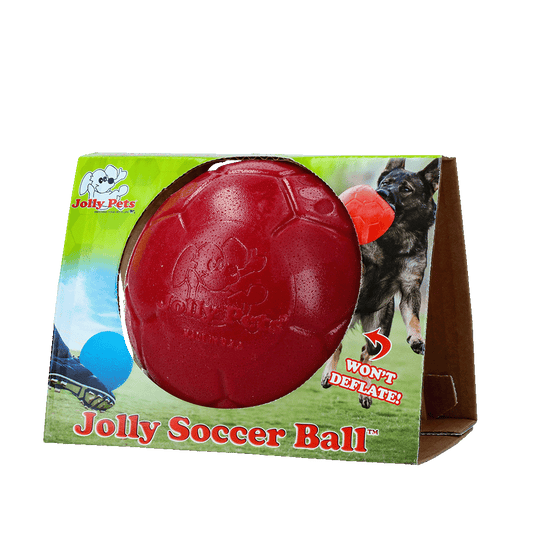 Bola de futebol Jolly vermelha P