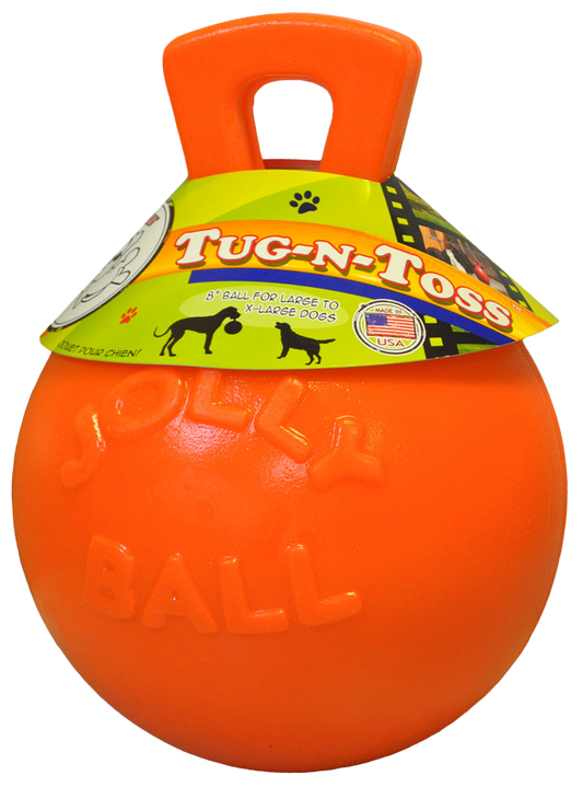 Brinquedo de puxar e arremessar laranja M