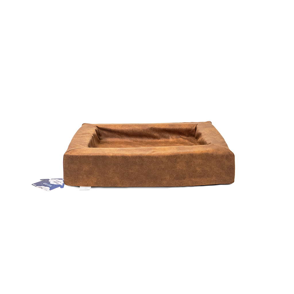Cama para cães Lets Sleep Comfy Cushion cor conhaque