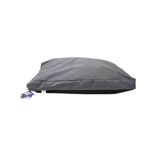 Almofada para cães Let's Sleep Cushy Cloud para uso externo M antracite