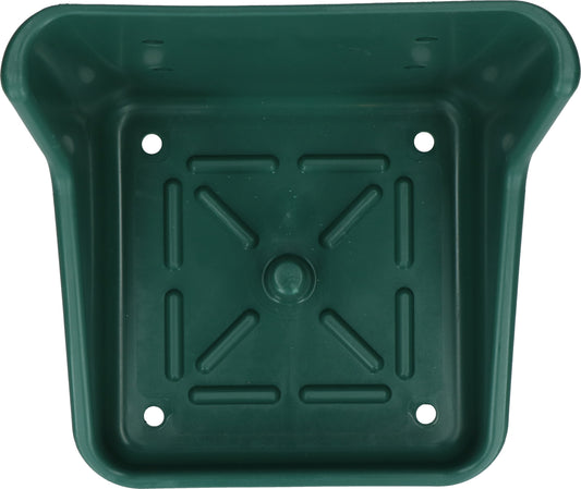 Suporte robusto de plástico para bloco de sal capacidade para 10 kg cor verde
