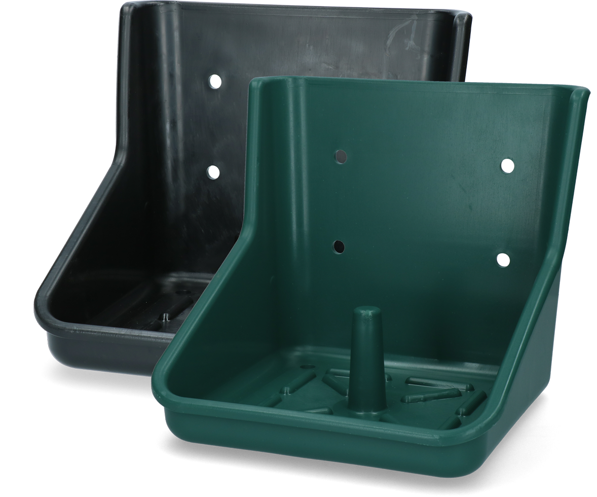 Suporte robusto de plástico para bloco de sal com capacidade para de sal