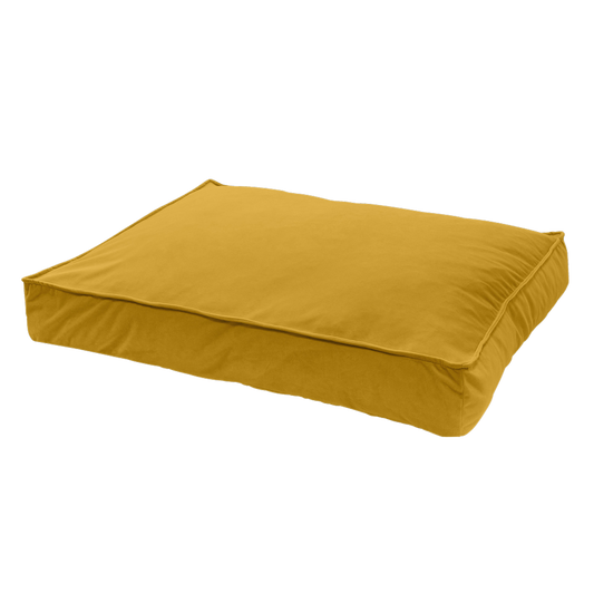Almofada de descanso Madison Velours amarela