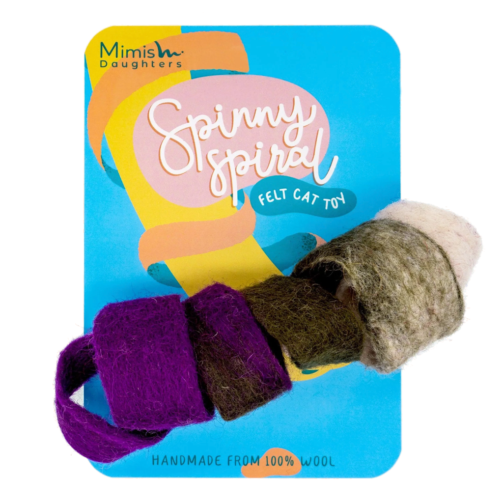 Filhas de Mimi Espiral Giratória Roxa