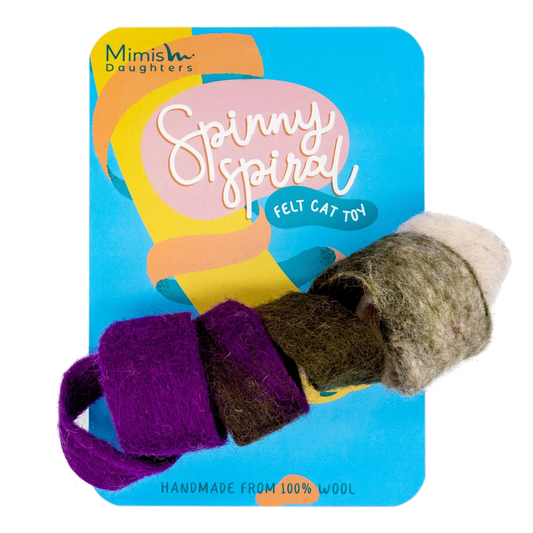 Filhas de Mimi Espiral Giratória Roxa