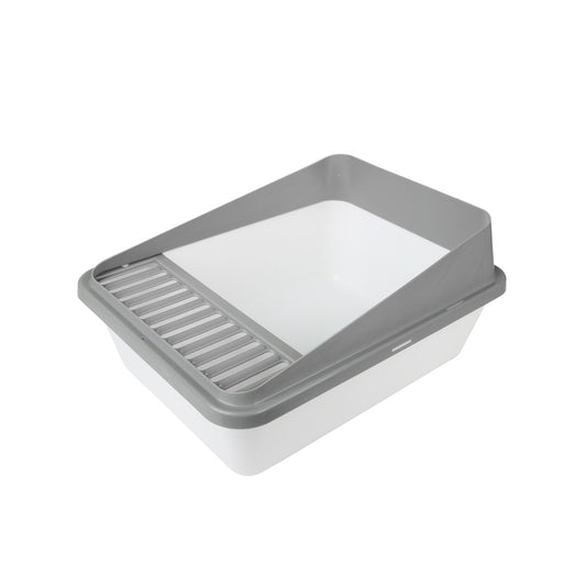 Caixa de areia para gatos Minus One S cinzento