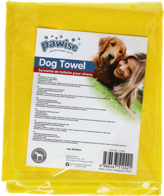 Toalha para cães Pawise