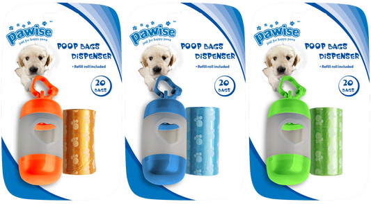 Dispensador de Sacos para Fezes Pawise
