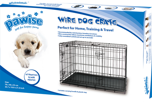 Gaiola de arame para cães Pawise