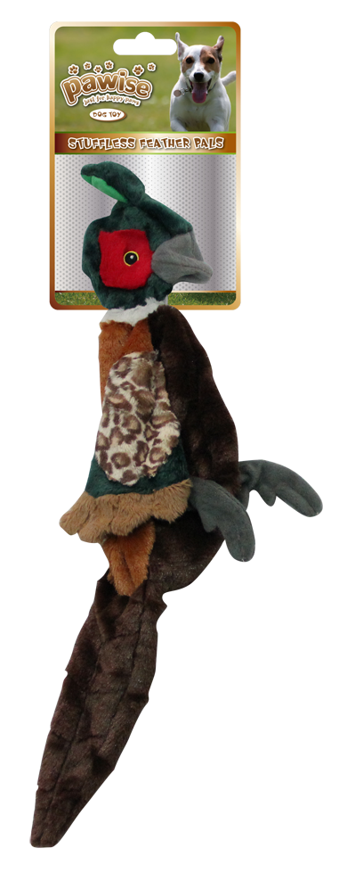 Faisão Pawise Stuffless Feather Pals