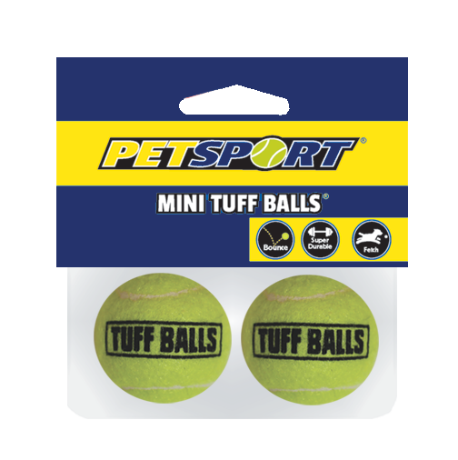 Pacote com 2 bolas Petsport Tuff Balls