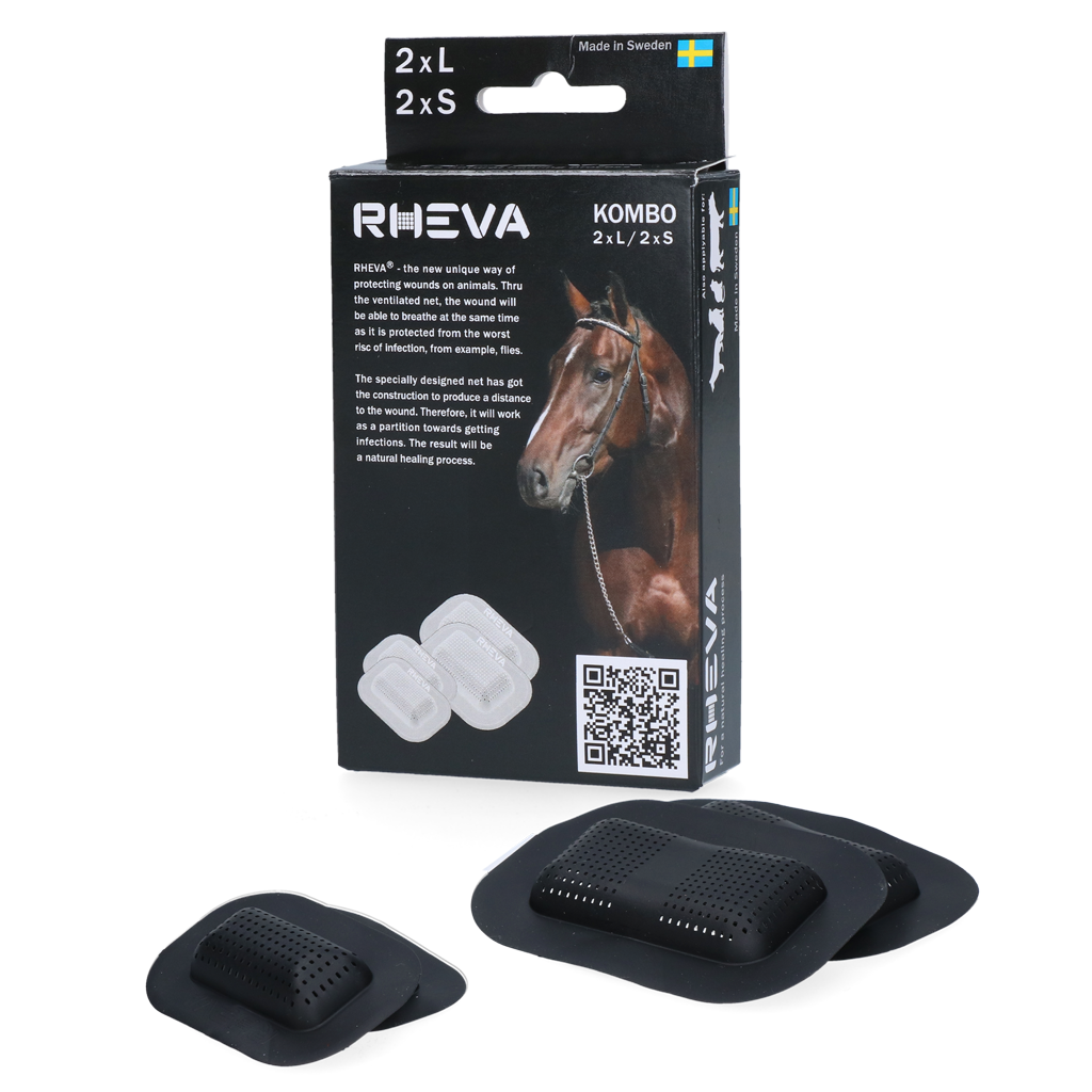 Proteção combinada para feridas Rheva