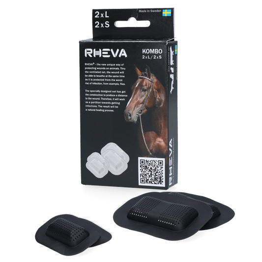 Proteção combinada para feridas Rheva
