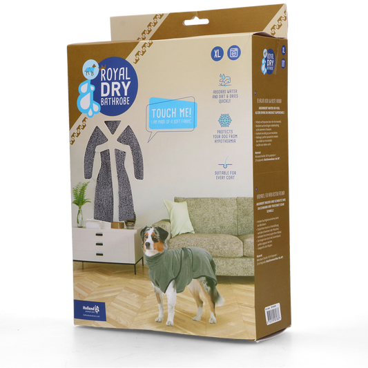 Roupão de banho Royal Dry para cães XL