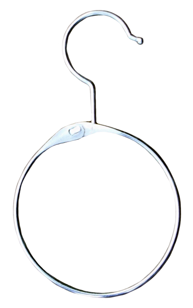 Argola de classificação com gancho para cabrestos