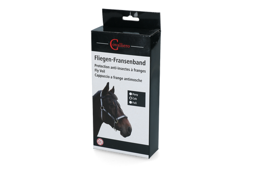 Testeira anti moscas para cavalos Full Cob
