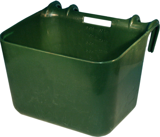 Cocho para ração com suporte para pendurar 30 litros KS