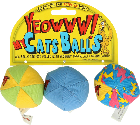 Yeowww as bolas do meu gato!
